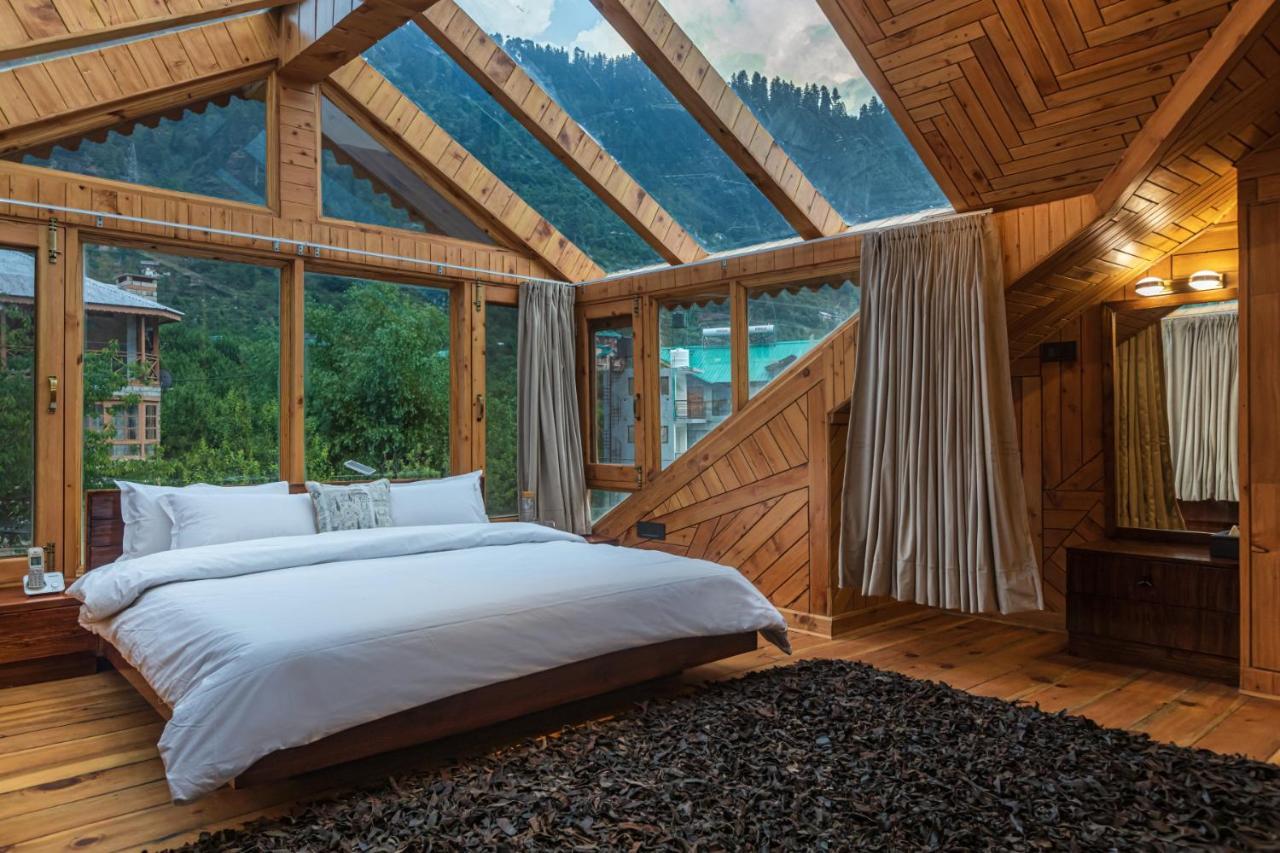 Saffronstays Monarch Manor, Manali - Regal Mansion Экстерьер фото
