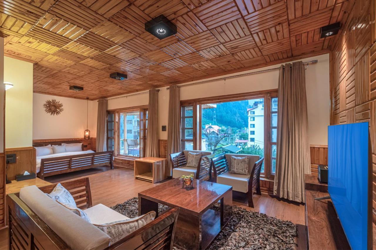 Saffronstays Monarch Manor, Manali - Regal Mansion Экстерьер фото
