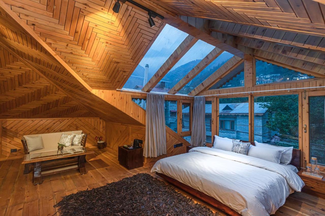 Saffronstays Monarch Manor, Manali - Regal Mansion Экстерьер фото